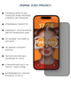 Захисне скло Anank 2.5D Privacy + Curved Clear (2 шт) з боксом для встановлення на iPhone 16 Pro (2003115) - зображення 2