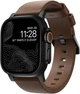 Ремешок Nomad Modern Leather Band Black Hardware Brown 46mm/49mm (NM01197485) - изображение 1
