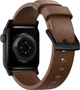 Ремешок Nomad Modern Leather Band Black Hardware Brown 46mm/49mm (NM01197485) - изображение 9