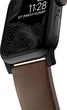 Ремешок Nomad Modern Leather Band Black Hardware Brown 46mm/49mm (NM01197485) - изображение 15