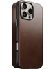 Чехол Nomad Modern Leather Folio Rustic Brown Horween for iPhone 16 Pro (NM01676485) - изображение 1