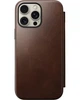 Чехол Nomad Modern Leather Folio Rustic Brown Horween for iPhone 16 Pro (NM01676485) - изображение 11