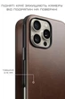 Чехол Nomad Modern Leather Folio Rustic Brown Horween for iPhone 16 Pro (NM01676485) - изображение 10