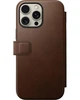 Чехол Nomad Modern Leather Folio Brown for iPhone 16 Pro (NM01679585) - изображение 12