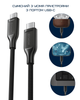 Кабель Nomad USB-C Kevlar Cable 240W Black (3 m) (NM014957858) - изображение 4
