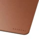 Коврик для мыши и клавиатуры Satechi Vegan Leather Premium Desk Mat Brown - изображение 6