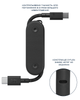 Кабель Native Union Pocket Cable USB-C to USB-C Black - зображення 6