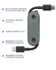 Кабель Native Union Pocket Cable USB-C to USB-C Slate Green - зображення 7