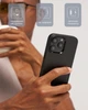Карбоновий чохол Pitaka Military-Grade Protective Case Classic Twill 600D Black/Grey for iPhone 16 Pro - зображення 12