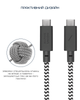 Кабель USB-C to USB-C Native Union Anchor Cable Pro 240W Zebra (3 m) (ACABLE-C-ZEB-NP) - изображение 14