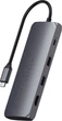 Адаптер Satechi Aluminum Type-C Hybrid Multiport Adapter Space Gray (ST-UCHSEM) - изображение 6