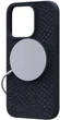 Чехол Njord Salmon Leather MagSafe Case для iPhone 15 Pro Черный (NA53SL00) - изображение 8