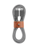 Кабель USB-C to USB-C Native Union Belt Cable Zebra (1.2 m) (BELT-C-ZEB-2-NP) - изображение 8