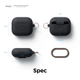 Чехол Elago Hang Silicone Case Black for Airpods 3rd Gen (EAP3HG-HANG-BK) - изображение 5