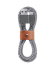 Кабель USB-A to USB-C Native Union Belt Cable Zebra (1.2 m) (BELT-AC-ZEB-NP) - изображение 1