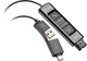 Перехідник Poly DA85 USB > QD з вбудованим пультом керування для гарнітур EncorePro, USB-A, USB-C, чорний - изображение 1