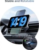 Автодержатель с беспроводной зарядкой UGREEN W758 Magnetic Wireless Car Charger 25W QI2.2 Starlight Blue (55967) - изображение 11