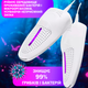 Електросушарка для взуття Shoes Dryer TVT-07 ультрафіолетова біла - зображення 4