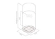 Витяжка островная Elica TUBE PRO ISLAND BL MAT/A/43 - изображение 3
