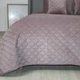 Покрывало ТЕП "VELOUR" Elderberry/Ромб круглый, 220x240 - изображение 3