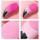 Электрическая силиконовая щетка Sonic Facial Brush Вибро - щеточка массажер для очищения кожи лица и тела - изображение 3