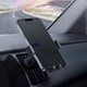 Тримач телефона Baseus Metal Age 2 Gravity Air Outlet Car Mount black (SUJS000001) - зображення 5