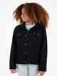 Подростковая джинсовая куртка для девочки Levi's 798771872 170 см Черная (1159818770) - изображение 1