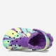 Детские кроксы для девочки Crocs Classic Lined Marbled Clog K 207238-573-C11 29 Фиолетовый/Желтый (191448777460) - изображение 6