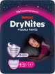 Pieluchomajtki Huggies DryNites dla dziewczynek rozmiar L 8-13 lat 30-48 kg 3 x 9 szt (5029054547007) - obraz 2