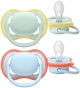 Пустушка Avent Ultra Air, 0-6 міс., 2 шт, дизайн для хлопчиків. - изображение 1