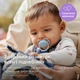 Пустушка Avent Ultra Air, 0-6 міс., 2 шт, дизайн для хлопчиків. - изображение 4