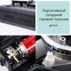 Портативная туристическая газовая плита с пьезоподжигом portable gas stove BDZ 155 Original by Happy Home c пластиковым кейсом адаптер под большой баллон - изображение 8