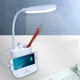 Лампа настільна USB з тримачем для телефона, світлодіодний LED світильник - зображення 1