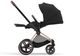 Tekstylny zestaw do wózków Cybex Priam 4.0 Seat Pack Sepia Black Platinum 523000733 (4063846415335) - obraz 5