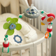 Pałąk z zawieszkami Woopie  BABY Kosmos do łóżeczka, wózka, fotelika samochodowego (5906280652654) - obraz 7