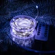 Гирлянда роса на пульте 50 метров 500 led Белая белый провод капли росы гирлянда 8 режимов роса на елку - изображение 2