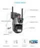 Вулична охоронна WiFi камера відеоспостереження Dual Lens 8MP Anran AR-C2M-W (234568441_1135) - изображение 3