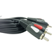 Audio - Video Инсертный Кабель Cabletech Eco-line 2RCA - 2RCA Cable 5м Black - изображение 4