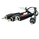 Audio - Video Инсертный Кабель Cabletech Eco-line 2RCA - 2RCA Cable 0.5м Black - изображение 3