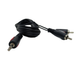 Audio Кабель Cabletech Eco-line jack 3.5 - 2RCA Cable 1м Black - изображение 4