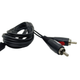 Audio Кабель Cabletech Eco-line jack 3.5 - 2RCA Cable 3м Black - изображение 5