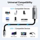 Кабель BENFEI HDMI to USB Type-C, 4K@60Hz, 2K@120Hz, 1.8м серый - изображение 7