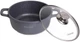 Кастрюля Kamille Landes Grey 2.3л с литыми алюминиевыми ручками (KM-4424) - изображение 2