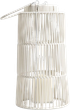 Ліхтар Homla Modern Hamptons садовий для свічки скляний LED 20,5 x 38 см (5906496741982) - зображення 2