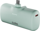Powerbank SBS EcoPower 5000 mAh 10W Green (8018417498442) - obraz 1