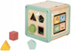 Drewniany sorter  Woopie GREEN Multifunkcyjna kostka edukacyjna (5906280652692) - obraz 3