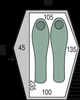 Палатка двухместная Pinguin Echo 2 DAC, Green - изображение 9