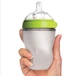 Пляшечка антиколікова для годування Mommy Bag силіконова, М’ятна, 250 мл - изображение 4