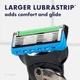 Сменные картриджи для бритья (лезвия кассеты) мужские Gillette Fusion 5 Proglide Power 4 шт - изображение 5