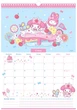 Настінний перекидний календар-планер Kite Hello Kitty А3 на&nbsp;2026 рік (HK26-440) - зображення 2